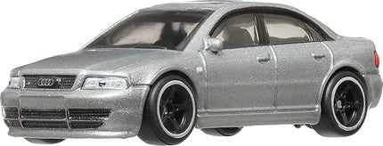 Hot Wheels Premium Car Culture Collectible Toy Car, 1:64 Scale Die-Cast Audi S$ Quattro, World Tour Vehicle with Real Riders Tires