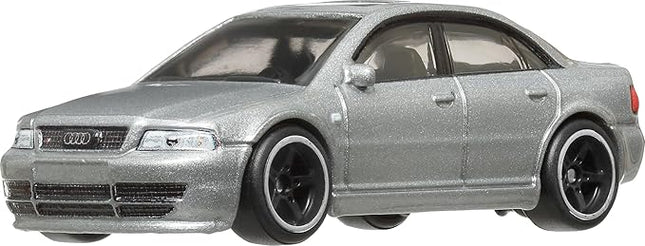 Hot Wheels Premium Car Culture Collectible Toy Car, 1:64 Scale Die-Cast Audi S$ Quattro, World Tour Vehicle with Real Riders Tires