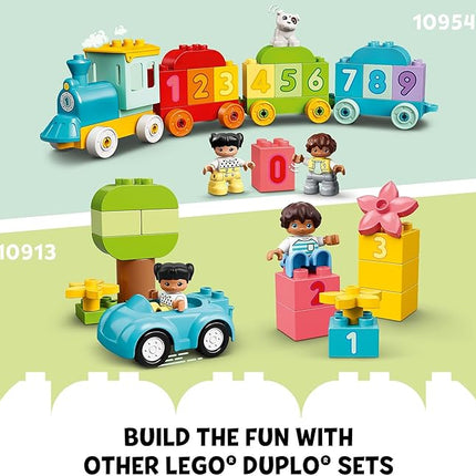 LEGO DUPLO Town Alphabet Truck Toy - Toddler Learning & Educational Toys for Preschool, Ages 2+ - Alphabet Blocks for Boys & Girls - Baby Gift Ideas for Birthdays - 10421