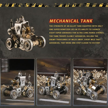 3D Metal Puzzles for Adults，3D Puzzle Metal Model Kit，3D Mechanical Model，Brain Teaser Puzzles DIY Assembling for Stress Relief for Teenagers and Adults