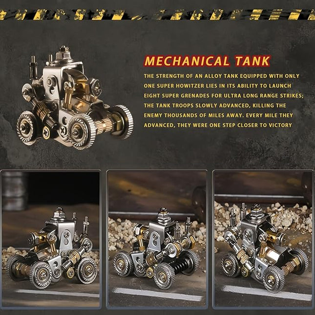 3D Metal Puzzles for Adults，3D Puzzle Metal Model Kit，3D Mechanical Model，Brain Teaser Puzzles DIY Assembling for Stress Relief for Teenagers and Adults