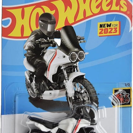 Hot Wheels Ducati DesertX, HW Moto 1/5 [White/Black] 67/250