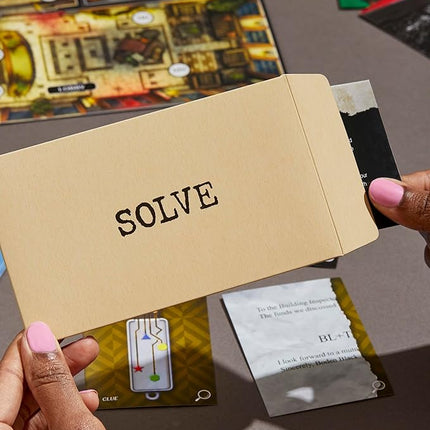 Clue Escape: The Midnight Hotel Board Game, Clue Escape Room Game, 1-Time Solve Mystery Games, Family Games for Ages 10+, 1-6 Players, 90 Mins. Avg.