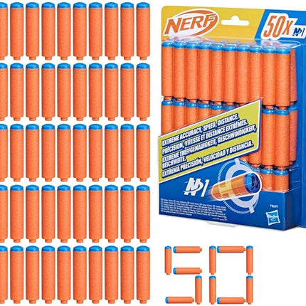 Nerf N Series N1 Darts 50x, Additional Darts for Nerf N Series High Performance Blasters with High Accuracy and Range, Boys and Girls