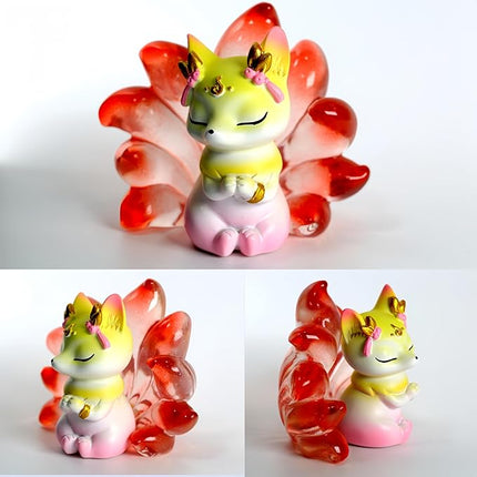 Nine-Tailed Fox Mystery Box Figures Blind Boxes Toy Collection Desk Accessories Home & Office Decoration
