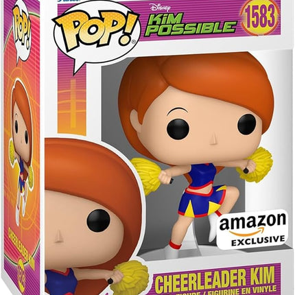 Funko Pop Disney: Kim Possible - Kim Possible Cheerleader - Amazon Exclusive - Collectable Vinyl Figure - Gift Idea - Official Merchandise - Toys for Kids & Adults - Cartoon/Animation Fans