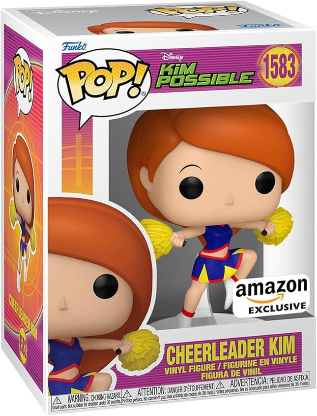 Funko Pop Disney: Kim Possible - Kim Possible Cheerleader - Amazon Exclusive - Collectable Vinyl Figure - Gift Idea - Official Merchandise - Toys for Kids & Adults - Cartoon/Animation Fans