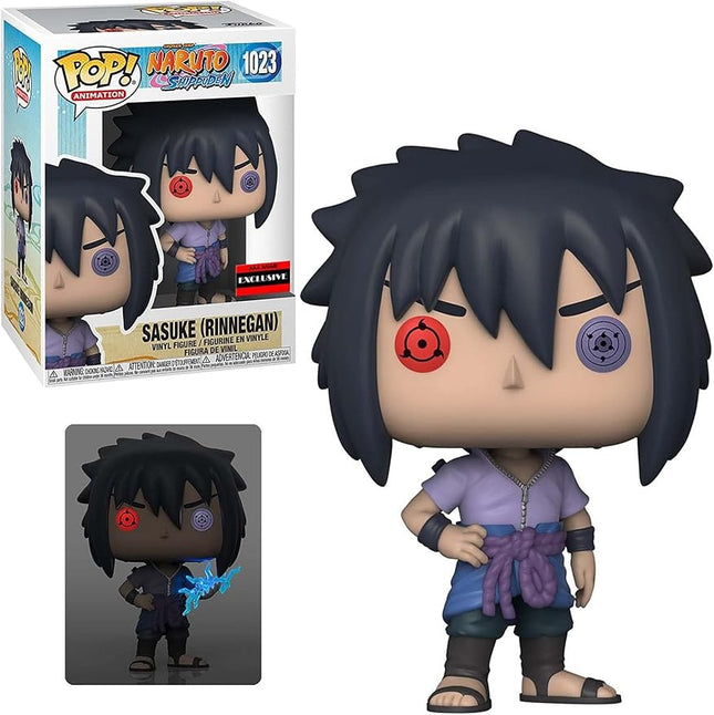 Funko Naruto Shippuden Sasuke Uchiha (Rinnegan) Pop Figure (AAA Anime Exclusive)