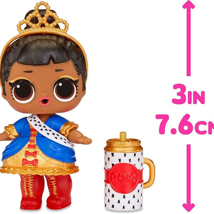 L.O.L. Surprise! OMG House of Surprises Beauty Booth Playset with Her Majesty Collectible Doll and 8 Surprises, Dollhouse Accessories, Holiday Toy, Great Gift for Kids Ages 4 5 6+ Years & Collectors