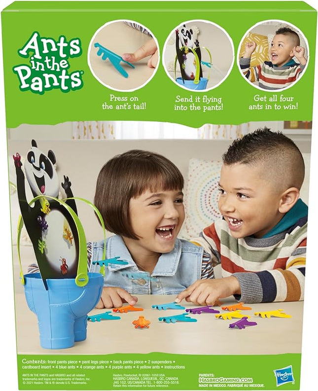 Hasbro Gaming Ants in The Pants Preschool Game for Kids Ages 3+, Fun Board Game for 2-4 Players (Amazon Exclusive)
