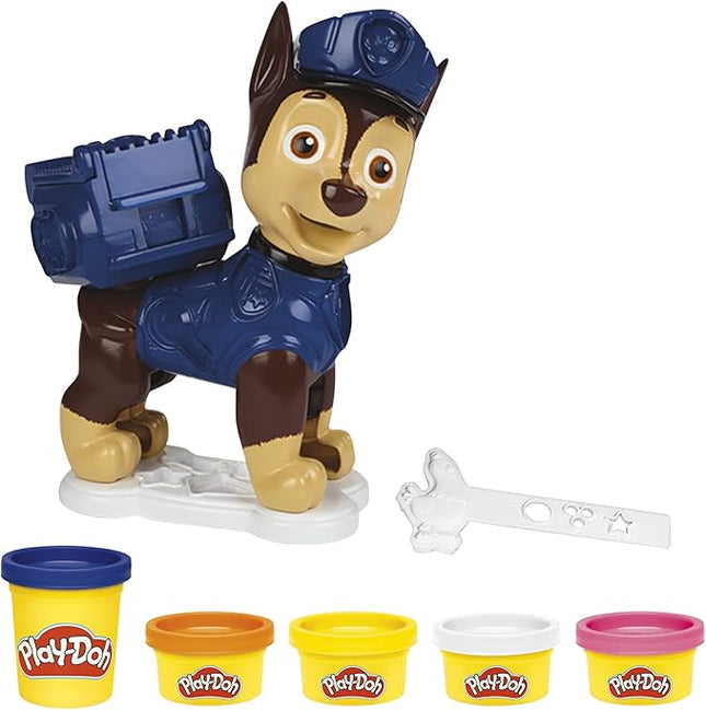 Play-Doh PAW Patrol Rescue Ready Chase Toy for Kids 3 Years and Up with 5 Non-Toxic Modeling Compound Colors