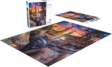 Buffalo Games - Earthpix - Forest Magic Hour - 1000 Piece Jigsaw Puzzle for Adults -Challenging Puzzle Perfect for Game Nights - Finished Size is 26.75 x 19.75