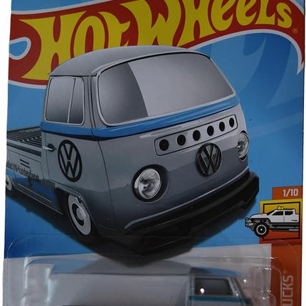 Hot Wheels Volkswagen T2 Pickup, Hot Trucks 1/10 [Gray/Blue] 42/250