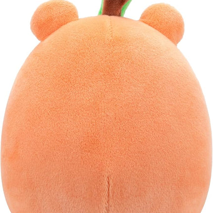 Squishmallows Original 5-Inch Fatima Peach Frog with Fuzzy Belly - Official Jazwares Plush