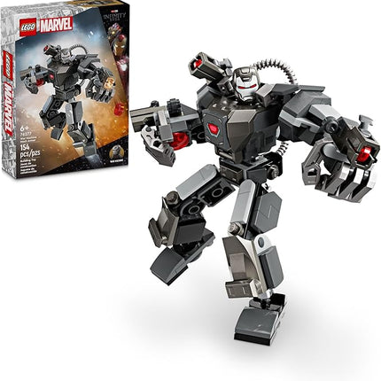 LEGO Marvel War Machine Mech Armor, Buildable Marvel Action Figure Toy for Kids with 3 Stud Shooters, Legendary Character from The MCU, Marvel Gift for Boys and Girls Aged 6 and Up, 76277