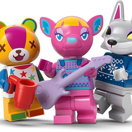 LEGO Animal Crossing Creative Houses: Seasons of Fun Building Toy - Pretend Play Set for Girls & Boys, Ages 7+ - Create 2 Houses W/1 Set of Building Blocks for Kids - Gift Idea for Birthdays -77057