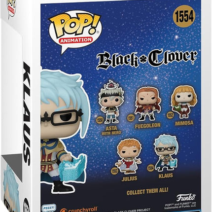 Funko POP! Animation: Black Clover - Klaus - Collectable Vinyl Figure - Gift Idea - Official Merchandise - for Kids & Adults - Anime Fans - Model Figure for Collectors and Display