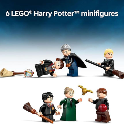 LEGO Harry Potter Hogwarts Castle: Flying Lessons Building Toy - Kids Wizard Toy for Boys and Girls, Harry Potter Fans, Ages 9+ - Gift Idea for Birthdays - 76447