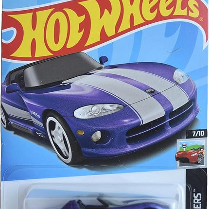 Hot Wheels Dodge Viper RT/10, HW Roadsters 7/10 [Purple] 131/250