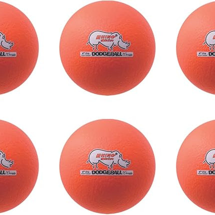 Champion Sports® Rhino Skin® Low Bounce Dodgeball Sets & Singles for Playground, PE, Backyard & League Games – Team Sports Equipment for Youth & Adults