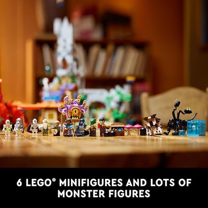 LEGO Ideas Dungeons & Dragons: Red Dragon’s Tale Building Set for Adults, Dungeons and Dragons Gift Idea, Fantasy Model for Build and Display, Created in Collaboration with Wizards of the Coast, 21348