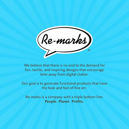 Re-marks Rainy Day Collage Puzzle, 1000-Piece Puzzle for All Ages