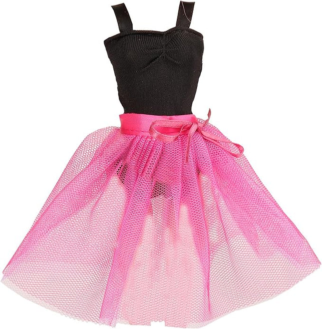 BARWA 3 Sets Ballerina Doll Clothes Ballet Outfits Dance Dresses Costume Mirror Tutu Skirt with 3 Shoes 3 Crown Accessories for 11.5 inch Girl Doll