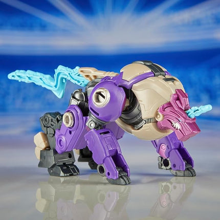 Transformers One Prime Changer Alpha Trion 5-Inch Robot Action Figure, Interactive Toys for Boys and Girls Ages 6 and Up