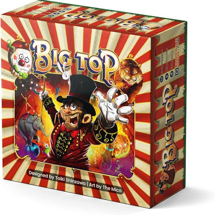 Big Top - Fast Paced Auction Game - 3 to 4 Players - 40 Minutes Play Time (Big Top (Base Game))