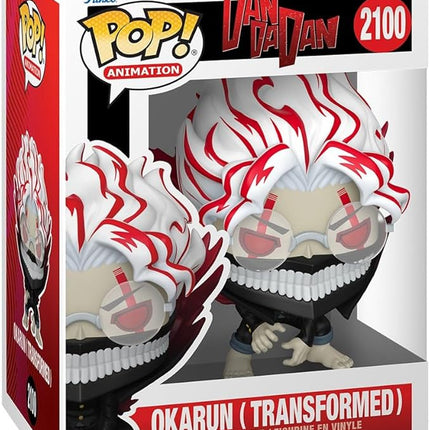 Funko Pop! Animation: Dandadan - Okarun (Transformed) - 1/6 Odds for Rare Chase Variant - Collectable Vinyl Figure - Gift Idea - Official Merchandise - Toys for Kids & Adults - Anime Fans