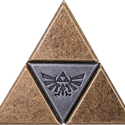 BePuzzled, Legend of Zelda Triforce Hanayama Cast Brain Teaser Mensa Rated Level 5, for Ages 12 and Up