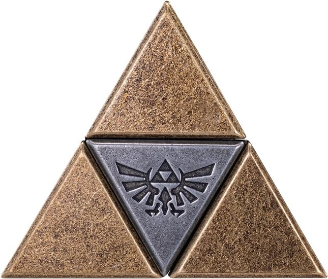 BePuzzled, Legend of Zelda Triforce Hanayama Cast Brain Teaser Mensa Rated Level 5, for Ages 12 and Up
