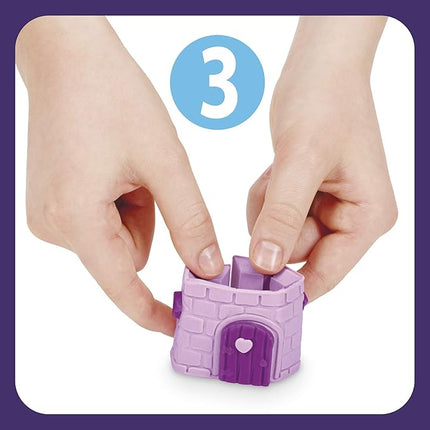 Play-Doh Builder Fairy House Toy Building Kit for Kids 5 Years and Up with 3 Non-Toxic Colors - Easy to Build DIY Craft Set