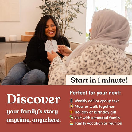 Parents Are Human, Relationship Cards, Get to Know Each Other Better, Parents, Families, Teens & Kids Relationship Building, Light & Deep Questions, 70 Questions & Activity Cards, English + Spanish