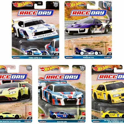 Hot Wheels Premium Car Culture Collectible Toy Car, 1:64 Scale Die-Cast LB-Works Lamborghini Huracan Coupe, Slide Street Vehicle with Real Riders Tires