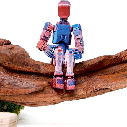 T13 Action Figure Titan 13 3D Printed Action Figure Lucky 13 Dummy 13 with Nipper