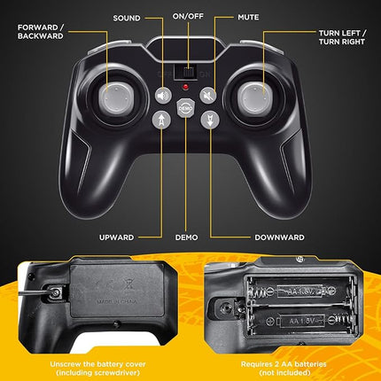 9-Channel Remote Control Wheel Loader – 1:18 Scale Construction Toy, Realistic Sounds & Lights, All-Terrain TPR Rubber Tires, Perfect for Kids & Adults, 100-Minute Battery, Great Gift for Birthdays