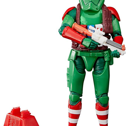 STAR WARS The Black Series First Order Stormtrooper (Holiday Edition) and Mouse Droid Toys, 6-Inch-Scale Holiday-Themed Collectible Figures (Amazon Exclusive)