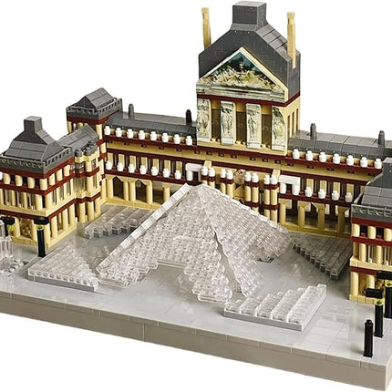 Louvre Micro Mini Building Blocks Architecture Toys Sets Assembly Adult Construction Unleash Your Love for The Louvre