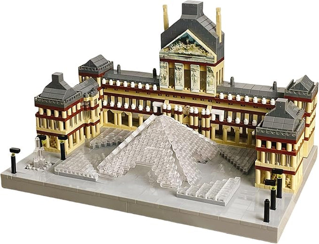 Louvre Micro Mini Building Blocks Architecture Toys Sets Assembly Adult Construction Unleash Your Love for The Louvre