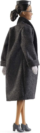 Barbie Inspiring Women Series Rosa Parks Collectible Doll, Wearing Fashion and Accessories, with Doll Stand and Certificate of Authenticity