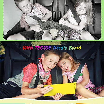 TECJOE 2 Pack LCD Writing Tablet, 8.5 Inch Colorful Doodle Board Drawing Tablet for Kids, Kids Travel Games Activity Learning Toys Birthday Gifts for 3 4 5 6 Year Old Boys and Girls Toddlers