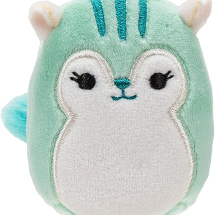 Squishville by Original Squishmallows Cute & Colorful Squad Plush - Six 2-Inch Squishmallows Plush Including Annalise, Duna, Fuyuki, Danika, Lemora, and Rayn - Toys for Kids