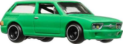 Hot Wheels Premium Car Culture Collectible Toy Car, 1:64 Scale Die-Cast VW Brasilia T9678, World Tour Vehicle with Real Riders Tires