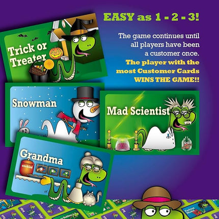 SNAKE OIL - The Silly Selling Party Game - Funny Group 3-10 Player Card Games - Fun Travel Activity for Friends and Family - Joke Juice Expansion for Ages 8+