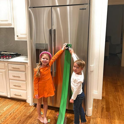 FlexTrack 5000 Flexible Race Car Track for Kids Toy with Suction Cups Compatible with Hot Wheels and Diecast 1/64th Cars and More 15 Feet Long Rolls Up Portable Racetrack (Electric Green)