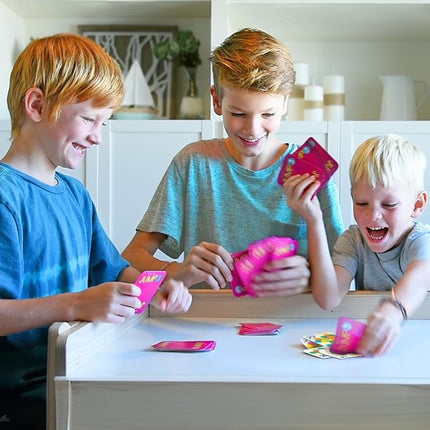 Melon Rind Jump 3, Math Game for Kids Learning Multiples of 3, Lively Card Game, a Fun Math Activity for Boosting Confidence, Quick and Easy Screenless Fun, Ages 7+