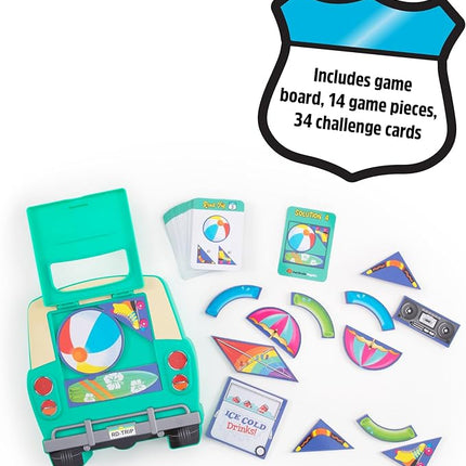 Fat Brain Toys Road Trip Packing Puzzle - Travel Brainteaser Game for Ages 8+