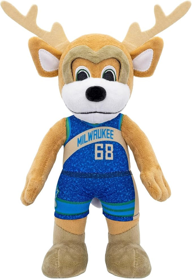 Bleacher Creatures Milwaukee Bucks Bango 10" NBA Mascot Plush Figure - A Mascot for Play Or Display