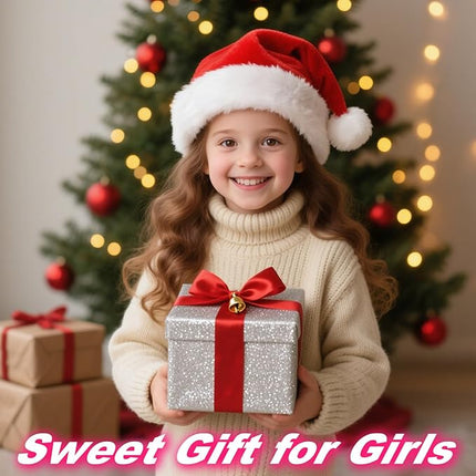 Remote Control Car, RC Cars for Girls, Double-Sided 4WD Stunt Car with RGB Lights & 360° Flips, USB-C Modular Batteries, Toys for Ages 5–7, Birthday Gift for 6+ Year Old Girl, Yellow-Pink